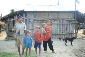 Nepalese family provided with aid by CSI