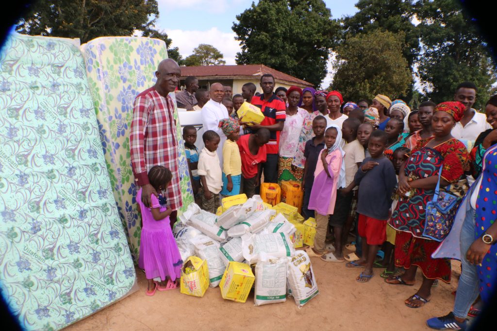 Nigeria aid distribution